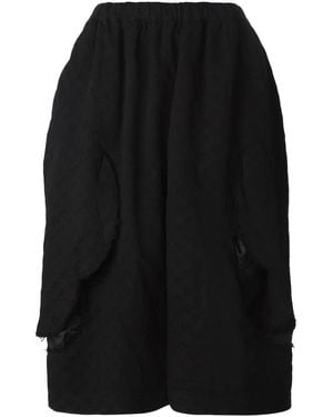 Comme des Garçons Gabardine A Line Skirt - Black