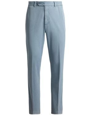 Ralph Lauren Garment-Dyed Stretch-Chino Trousers - Blue