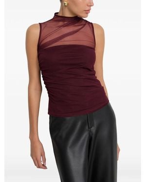 MARCELLA Amila Sleeveless Top - Red