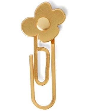 Lardini Flower-Shaped Clip Pin - Metallic
