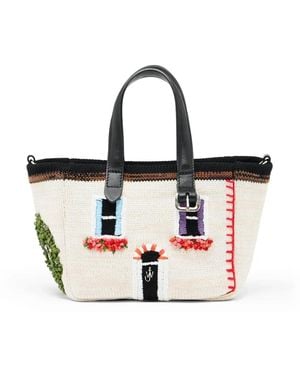 JW Anderson Mini House Shoulder Bag - White