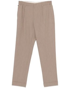 GTA Dennis Cuffed-Hem Trousers - White