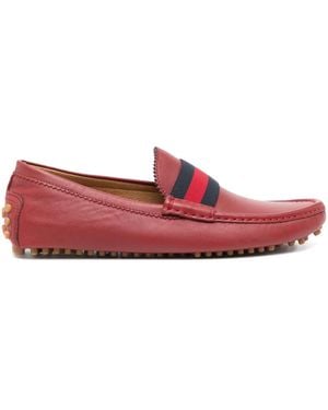 Gucci Klassische Segelschuhe - Rot
