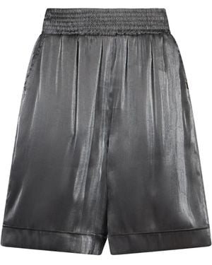 Liu Jo Short De Bain À Effet Métallisé - Grey
