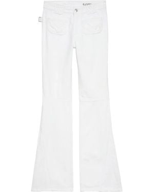 Zadig & Voltaire Ausgestellte Jeans - Weiß
