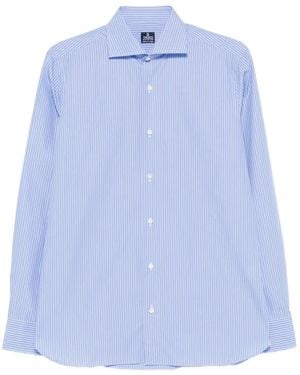 Truzzi Camicia A Righe - Blu