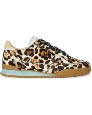 Paul Smith Dover Leopard-Print Trainers - Natural