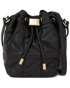 Karl Lagerfeld K/Kuilt Bucket Bag - Black