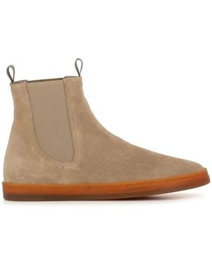 Officine Creative Elasticated Leather Boots - Brown