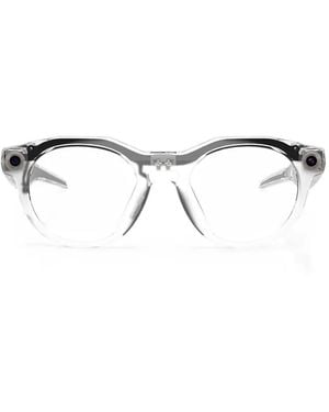 Oakley Geometric-Frame Sunglasses - Gray