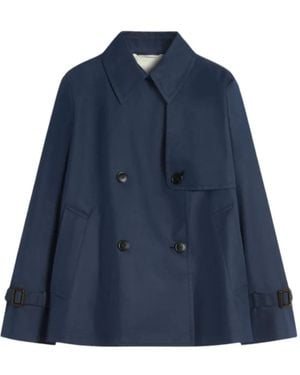 Weekend by Maxmara Chaquetón Con Botones - Azul