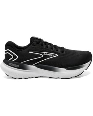 Brooks Glycerin 21 Lace-Up Running Sneakers - Black