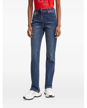 Morgan Straight-Leg Jeans - Blue