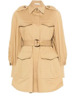 Zimmermann Illuminate Cargo Mini Dress - Natural