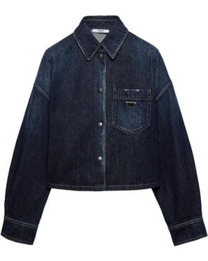 Prada Denim Shirt - Blue