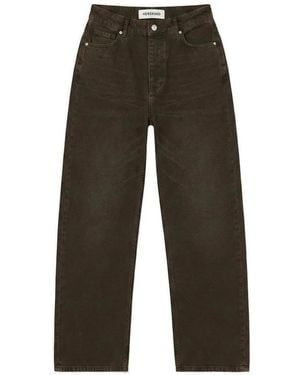 Herskind Lulu High-Rise Wide-Leg Jeans - White