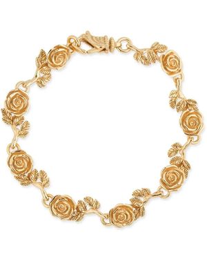 Emanuele Bicocchi Bracciale Con Rose - Metallizzato