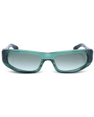 Chrome Hearts Roller Embellished Sunglasses - Green