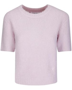 Samsøe & Samsøe Sajeanne Short Sleeve Knit Sweater - Pink