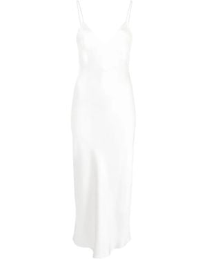 Gilda & Pearl Sophia Midi Slip-Dress - White