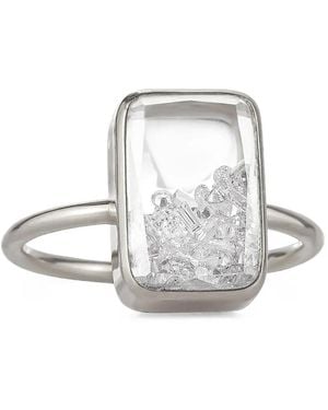 Moritz Glik Ten Fourteen Diamond Ring - White