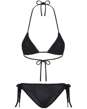 Laneus Knitted Bikini - White