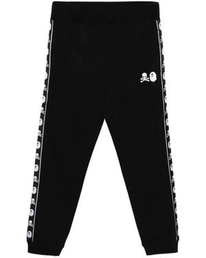 Mastermind Japan Logo-Print Trousers - Black