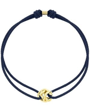 Luis Morais Knot Cord Bracelet - Blue