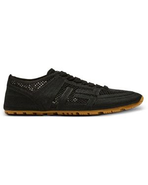 Balmain Racer 45 Lace-Up Trainers - Black