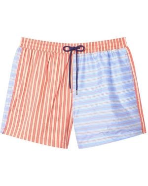 Paul Smith Pool Smith Stripe Badeshorts - Weiß