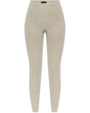 Fear Of God Ribbed Leggings - Natural