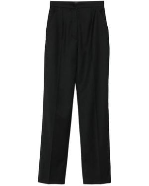 MANURI Tina Wool Trousers - Black