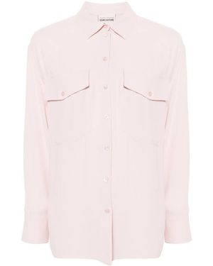 Semicouture Crepe Shirt - Pink