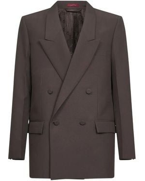 Gucci Blazer Met Dubbele Rij Knopen - Bruin