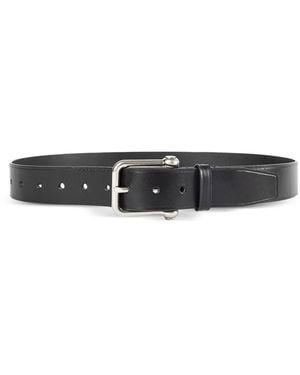 Ann Demeulemeester Marin Buckle Archive Belt - White