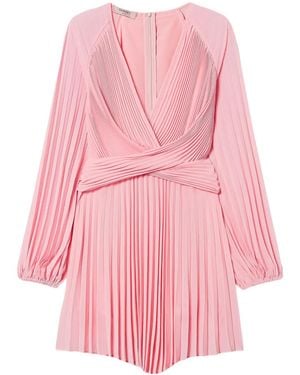 Twinset Pleated Dress - Pink