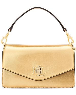 Ralph Lauren Sac À Bandoulière À Rabat - Metallic
