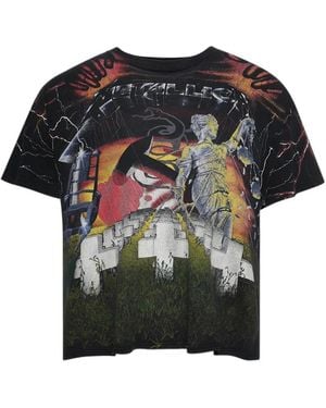 Earthling VIP T-Shirt Metallica À Imprimé Graphique - Black