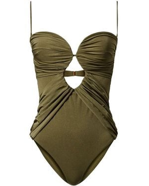 Twinset Costume Da Bagno Con Cut-Out - Verde
