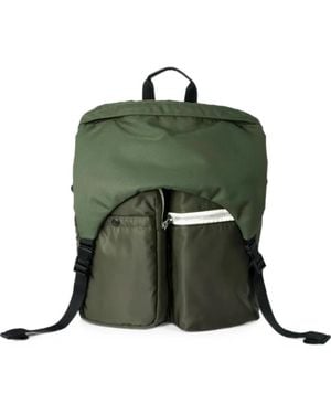Sacai Zaino Utility Con Zip - Verde