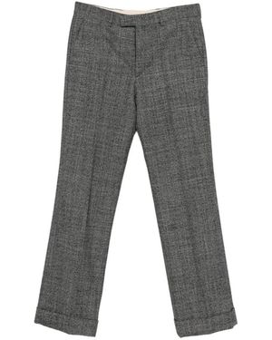 Valentino Garavani Cuffed-Hem Trousers - Grey
