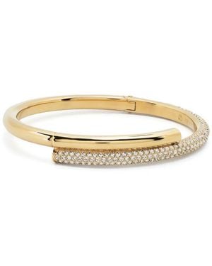 Swarovski Dextera Crystal-Embellished Bangle - Metallic