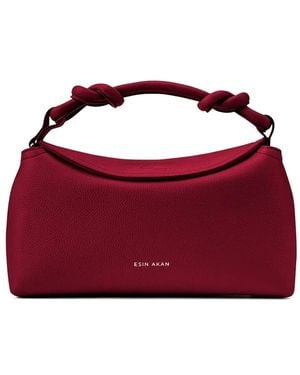 Esin Akan Medium Sloane Knot-Detail Tote Bag - Purple