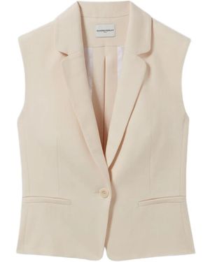 Claudie Pierlot Buttoned Waistcoat - Natural