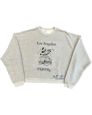 PALY Sudadera Mythss Con Estampado Gráfico - Blanco