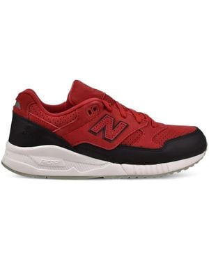 New Balance 530 スエード スニーカー - レッド