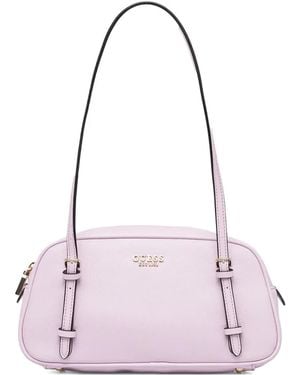 Guess ダブルストラップ ショルダーバッグ - ピンク
