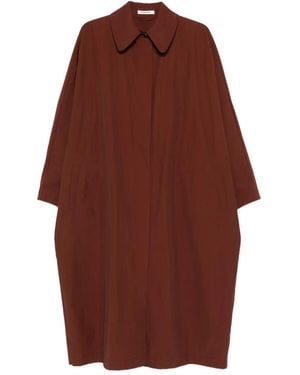 Cordera Collar Coat - Red