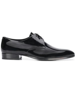 Saint Laurent ワイアット ダービーシューズ - ブラック