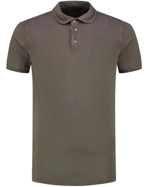 Fedeli Kurzärmeliges Poloshirt - Grau